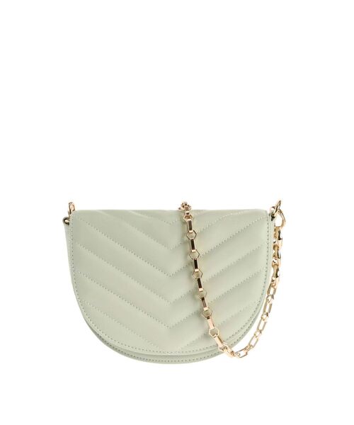 MERCURYDUO(マーキュリーデュオ)の「キルティングラウンドバッグ(ハンドバッグ・レディース・ブラック/ミント・FREE)」の14枚目の写真