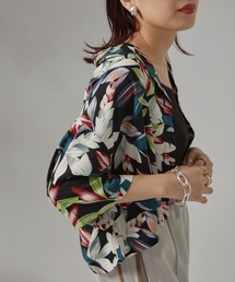 PUBLUX | 【PUBLUX/パブリュクス】ボタニカル開襟シャツ　アロハシャツ/花柄シャツ(シャツ/ブラウス)