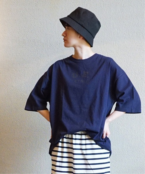 JOURNAL STANDARD LUXE(ジャーナルスタンダード ラックス)の「アソートプリントT◆(Tシャツ/カットソー・レディース・ホワイト/ネイビー/グレー・SMALL/MEDIUM)」の3枚目の写真