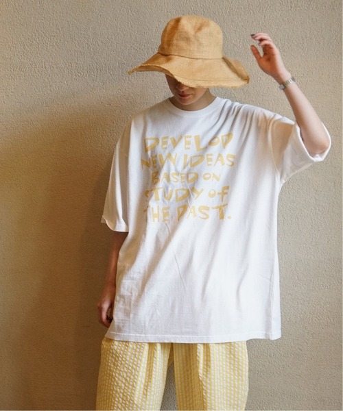 JOURNAL STANDARD LUXE(ジャーナルスタンダード ラックス)の「アソートプリントT◆(Tシャツ/カットソー・レディース・ホワイト/ネイビー/グレー・SMALL/MEDIUM)」の1枚目の写真