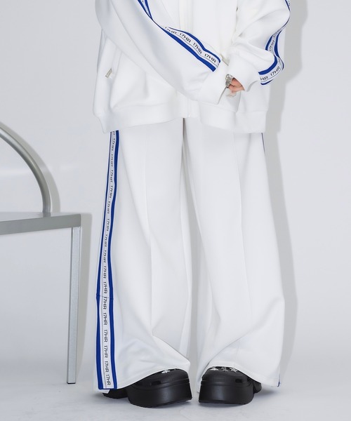 17HR（セブンティーンアワーズ）の「【ユニセックス】トラックパンツ(セットアップ可)（その他パンツ・レディース・ブラック/ブルー/ホワイト/イエロー/ライトグレー/チャコールグレー・FREE/MEDIUM/LARGE）」の13枚目の写真