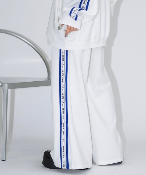 17HR（セブンティーンアワーズ）の「【ユニセックス】トラックパンツ(セットアップ可)（その他パンツ・レディース・ブラック/ブルー/ホワイト/イエロー/ライトグレー/チャコールグレー・FREE/MEDIUM/LARGE）」の10枚目の写真