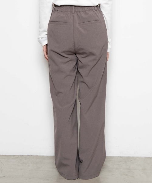 WEGO(ウィゴー)の「WEGO/タックワイドスラックス(スラックス・レディース・ブラック/ブラウン/グレー/ベージュ系その他2・FREE)」の10枚目の写真