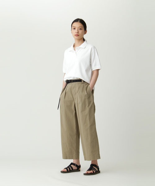 MHL.（エムエイチエル）の「GARMENT DYE DRY COTTON（ポロシャツ