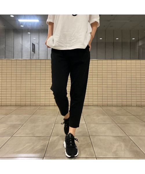Boutique Ordinary（ブティークオーディナリー）の「Boutique Ordinary（ブティークオーディナリ）テーパードPT（その他パンツ・レディース・ブラック・2/1）」の1枚目の写真
