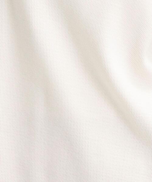 green label relaxing(グリーンレーベルリラクシング)の「裾ラウンド ワッフル プルオーバー カットソー(Tシャツ/カットソー・レディース・オフホワイト/ダークグレー/コバルトブルー・FREE)」の10枚目の写真