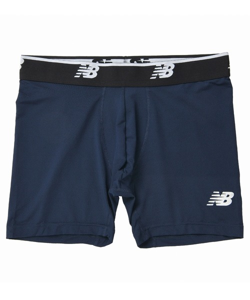 New Balance アスレチックパンツ 青ニューバランス サイズ5 メッシュボクサーパンツ 5インチ 前閉じ 3PACK(ボクサーパンツ