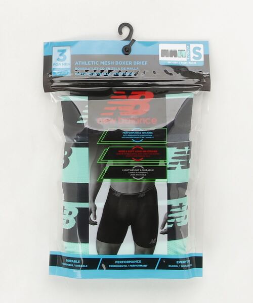 NEW BALANCE（ニューバランス）の「メッシュボクサーパンツ 5インチ 前閉じ 3PACK（ボクサーパンツ・メンズ・その他/ブラック/ライトブルー/その他1・SMALL/MEDIUM/LARGE/X-LARGE）」の17枚目の写真