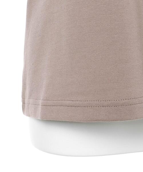 INGNI（イング）の「ボリュームパワショルTシャツ（Tシャツ/カットソー・レディース・ブラック/モカ/オフホワイト/ミント・M）」の10枚目の写真