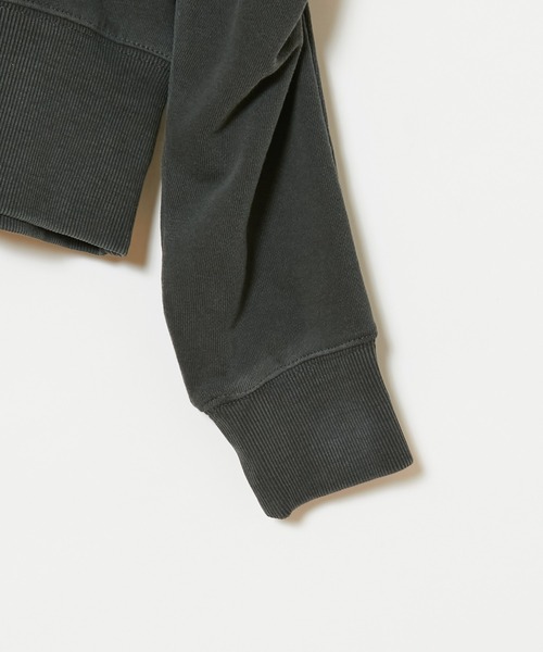 CIAOPANIC(チャオパニック)の「ピグメントギャザースリーブプルオーバー(スウェット・レディース・チャコールグレー/ベージュ/ピンク・FREE)」の13枚目の写真