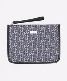 Kenzo Courier モノグラムジャガード クラッチバッグ