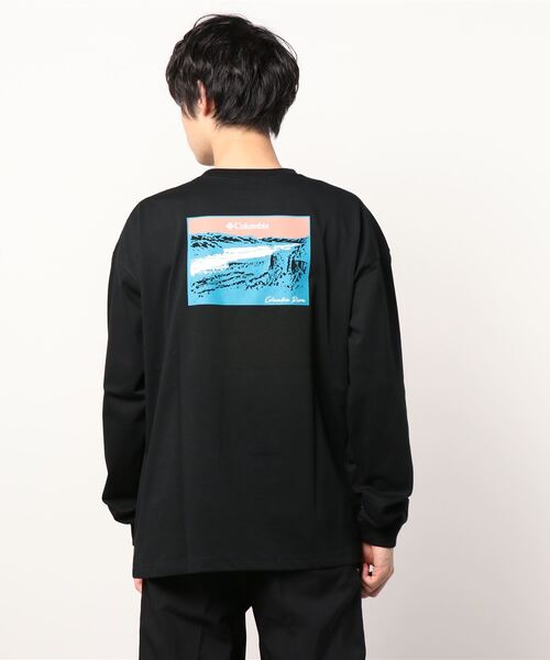 Columbia（コロンビア）の「コロンビア Hanging Rock Falls? Long Sleeve Tee（Tシャツ/カットソー・メンズ・ホワイト/ベージュ/ブラック/ピンク・LL/M/S/L）」の9枚目の写真