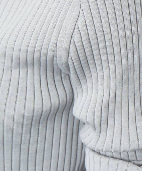 Rouge vif（ルージュヴィフ）の「【アンサンブル対応】ワイドリブポロニットカーディガン（カーディガン/ボレロ・レディース・ホワイト/サックスブルー/ダークブラウン/ブラック・フリー）」の18枚目の写真