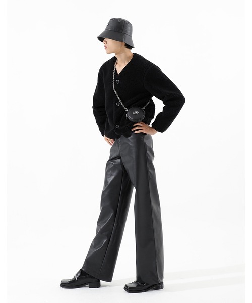 BASIC COTTON(ベーシックコットン)の「A'GEM/9 × .kom『BASIC COTTON/ベーシックコットン』BCN Circle Bag/ベーシック サークル ショルダーバック(ショルダーバッグ・レディース・ブラック/A/B・FREE)」の17枚目の写真