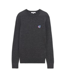 Maison Kitsune | PIXEL FOX HEAD PATCH R-NECK PULLOVER(ニット/セーター)