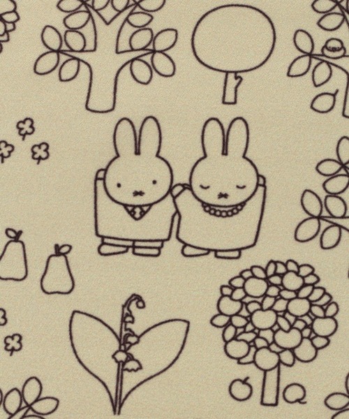 studio CLIP(スタディオクリップ)の「アソートプリントスカーフ〔Dick Brunaコラボ〕(バンダナ/スカーフ・レディース・ブラック/ベージュ/ブラウン/グリーン・FREE)」の7枚目の写真