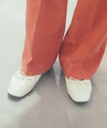 【直営店限定】Casselini(キャセリーニ)シャーリングバレエシューズ