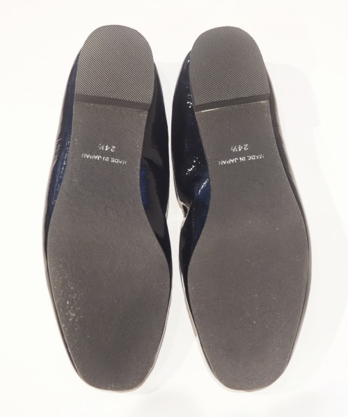 Casselini（キャセリーニ）の「【直営店限定】Casselini(キャセリーニ)シャーリングバレエシューズ（バレエシューズ・レディース・ホワイト/ブラック/レッド/ピンクベージュ・23cm/23.5cm/24cm/24.5cm）」の14枚目の写真
