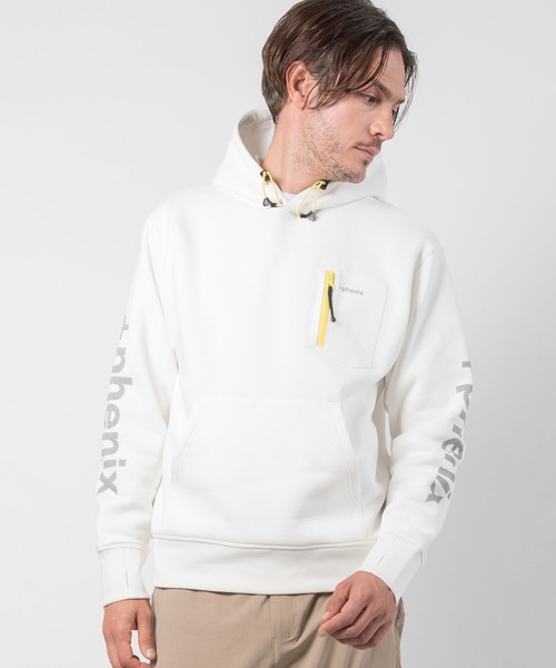 セール】+phenix（プラスフェニックス）Sleeve Logo Hoodie（パーカー