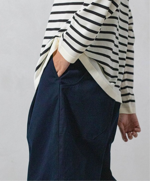 STUDIO NICHOLSON（スタジオニコルソン）の「【STUDIO NICHOLSON/スタジオニコルソン】別注 BRIDGES（その他パンツ・メンズ・ネイビー/アイボリー・SMALL/MEDIUM/LARGE）」の9枚目の写真