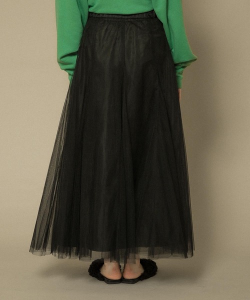 KBF(ケイビーエフ)の「ボリュームチュールsetスカート(スカート・レディース・ブラック/ベージュ・ONE)」の19枚目の写真