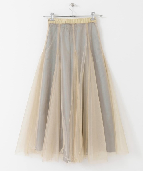 KBF(ケイビーエフ)の「ボリュームチュールsetスカート(スカート・レディース・ブラック/ベージュ・ONE)」の8枚目の写真