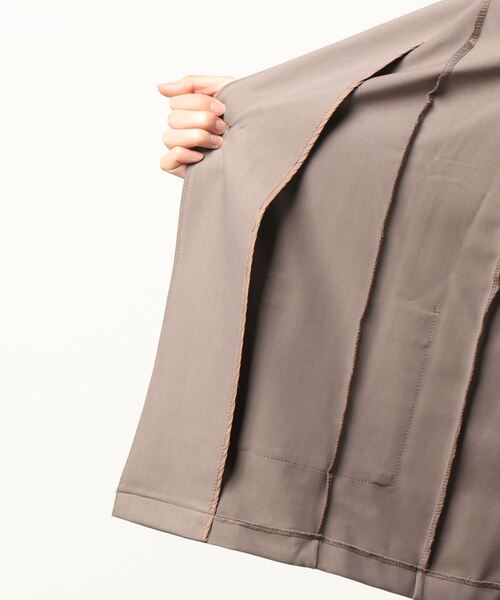 rps（アールピーエス）の「ノーカラージャケット（ノーカラージャケット・レディース・ブラック/モカ・M）」の12枚目の写真