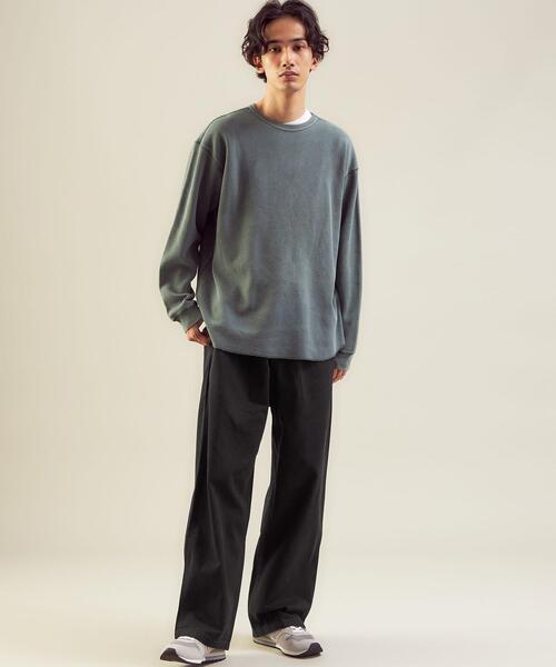 GRAMICCI ライトグレー パンツ GRAMICCI グラミチ パンツ メンズ ストレッチ ギャバジン