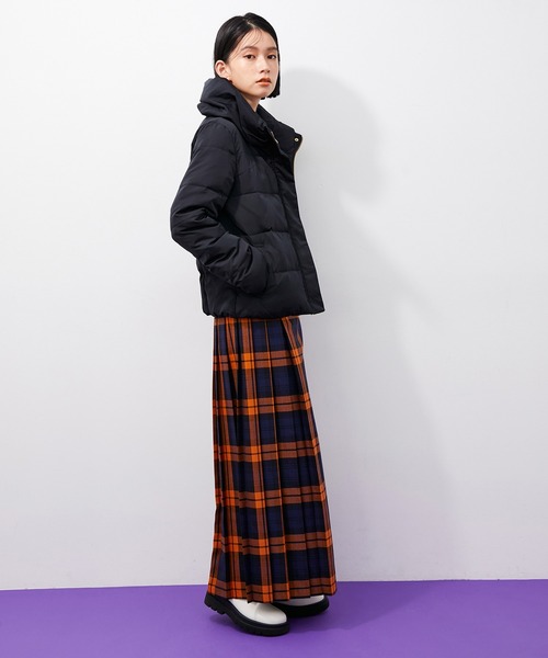 ADAM ET ROPE'（アダムエロペ）の「【アウトレット店舗・WEB限定】ダウンブルゾン（ダウンジャケット/コート・レディース・ブラック/ベージュ/ブルー系その他・FREE）」の14枚目の写真