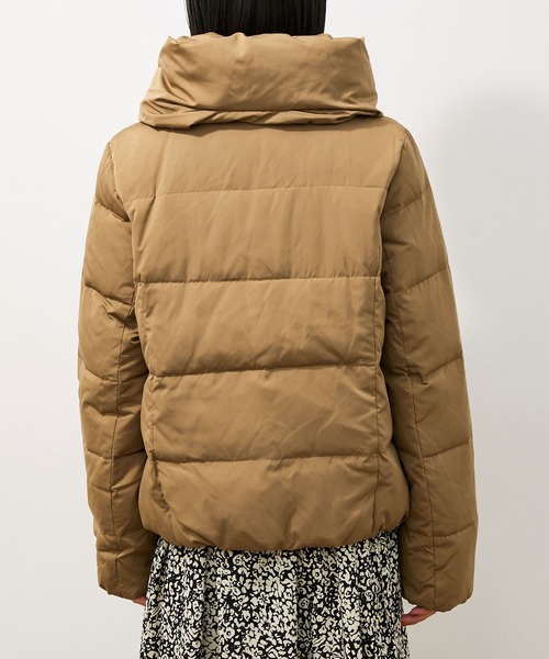 ADAM ET ROPE'（アダムエロペ）の「【アウトレット店舗・WEB限定】ダウンブルゾン（ダウンジャケット/コート・レディース・ブラック/ベージュ/ブルー系その他・FREE）」の12枚目の写真