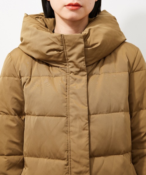 ADAM ET ROPE'（アダムエロペ）の「【アウトレット店舗・WEB限定】ダウンブルゾン（ダウンジャケット/コート・レディース・ブラック/ベージュ/ブルー系その他・FREE）」の15枚目の写真