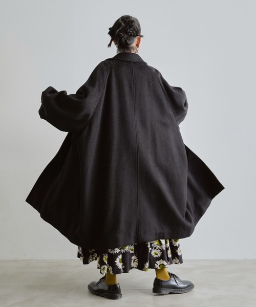 manana suerte（マニャーナスエルテ）の「オリジナルプリントティアードワンピース（ワンピース・レディース・ブラック/レッド/ブラック×ブルー・FREE）」の7枚目の写真