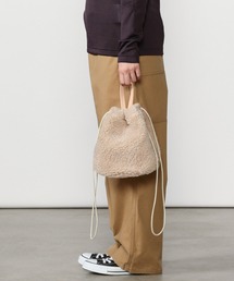 ORCIVAL | ボアギャザーバッグ