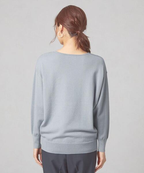 closet story(クローゼットストーリー)の「<closet story(クローゼットストーリー)>イージー Vネック ニット -ウォッシャブル-(ニット/セーター・レディース・ライトブルー/ピンク/ダークグレー・FREE)」の17枚目の写真