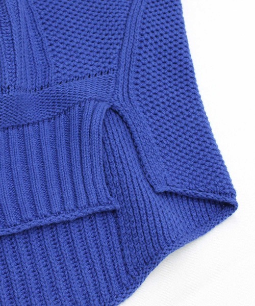 RNA-N（アールエヌエーエヌ）の「K2558 畦ハニカムプルオーバー（ニット/セーター・レディース・ブルー/キナリ/ブラック/ベージュ・MEDIUM）」の17枚目の写真