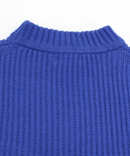 RNA-N（アールエヌエーエヌ）の「K2558 畦ハニカムプルオーバー（ニット/セーター・レディース・ブルー/キナリ/ブラック/ベージュ・MEDIUM）」の18枚目の写真