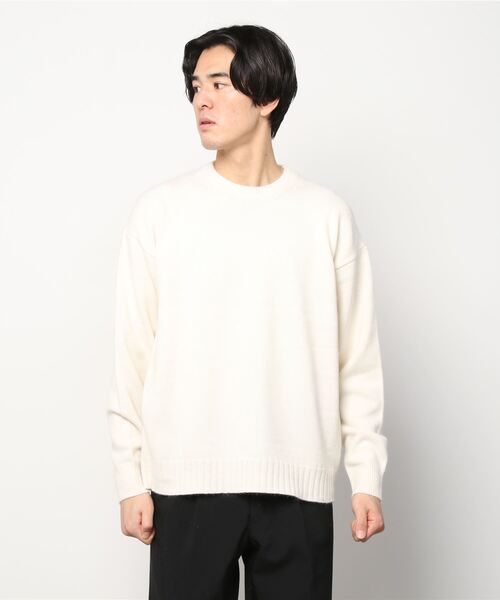 603（ロクマルサン）の「603 KNIT（ニット/セーター・メンズ・ホワイト/ベージュ/ブラック・FREE）」の2枚目の写真