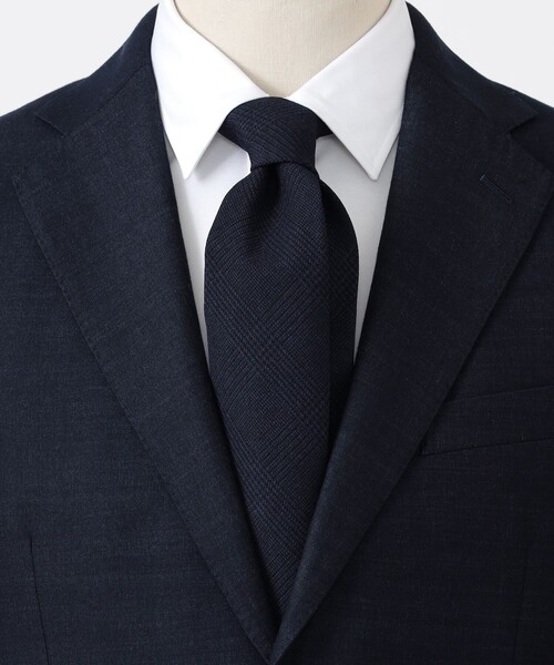 ウォッシャブル グレンチェック ネクタイ（ネクタイ）｜BEAMS HEART