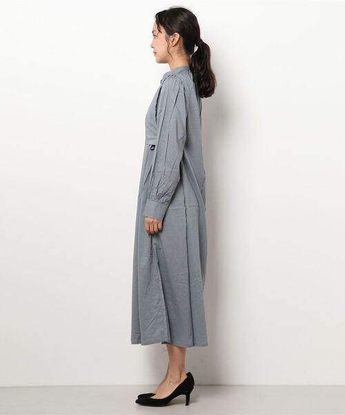 ehka sopo（エヘカソポ）の「ビブ付ワンピース（ワンピース・レディース・ブラック/グレー/オフホワイト・ﾌﾘ-）」の4枚目の写真