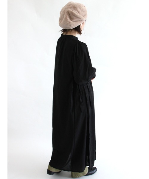 ehka sopo（エヘカソポ）の「ビブ付ワンピース（ワンピース・レディース・ブラック/グレー/オフホワイト・ﾌﾘ-）」の20枚目の写真