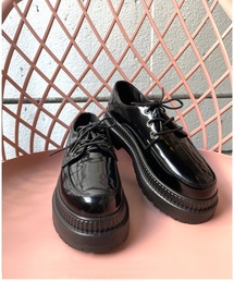 【美品】38 ペルティニ　厚底ローファー　マニッシュ　シューズ　レースアップ Daniella & GEMMA ONLINE STORE – マニッシュ、ローファー