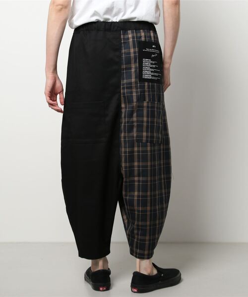 rovtski(ロフトスキー)の「【セットアップ対応】AFYFLOWDOWN SAROUEL/ソリッド&チェック ローダウンサルエルパンツ(その他パンツ・メンズ・ブラック系その他2/ブラック系その他/ブラック系その他3/ブラック/ブルー系その他・FREE)」の11枚目の写真