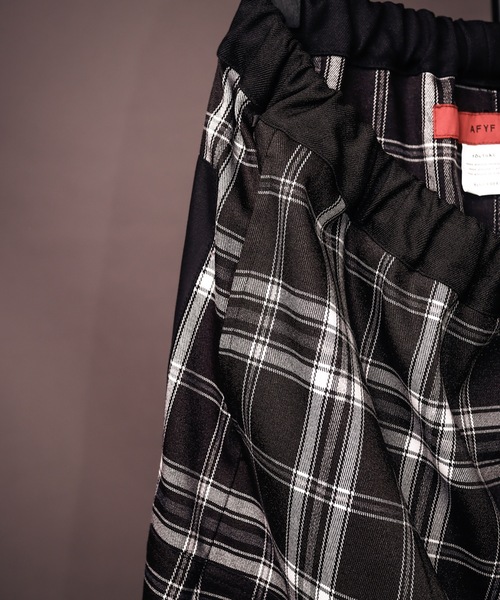 rovtski(ロフトスキー)の「【セットアップ対応】AFYFLOWDOWN SAROUEL/ソリッド&チェック ローダウンサルエルパンツ(その他パンツ・メンズ・ブラック系その他2/ブラック系その他/ブラック系その他3/ブラック/ブルー系その他・FREE)」の14枚目の写真