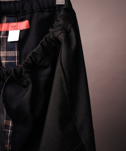 rovtski(ロフトスキー)の「【セットアップ対応】AFYFLOWDOWN SAROUEL/ソリッド&チェック ローダウンサルエルパンツ(その他パンツ・メンズ・ブラック系その他2/ブラック系その他/ブラック系その他3/ブラック/ブルー系その他・FREE)」の19枚目の写真