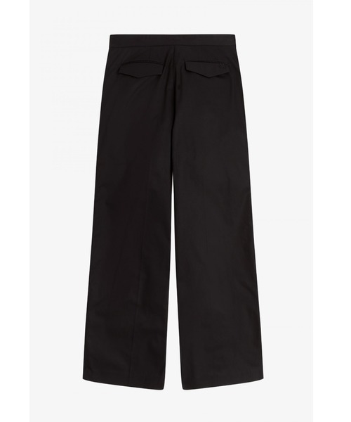 FRED PERRY(フレッドペリー)の「Wide Leg Trousers(チノパンツ・レディース・ブラック・6/8)」の7枚目の写真