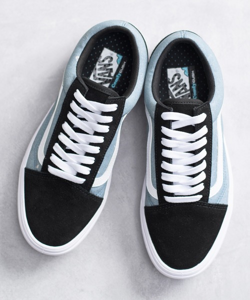 And A（アンドエー）の「VANS ヴァンズ / COMFYCUSH OLD SKOOL コンフィクッシュ オールドスクール ローカットスニーカー / VN0A5DYC8V8（スニーカー・メンズ・ライトブルー・28cm/26.5cm/27.5cm/27cm）」の4枚目の写真