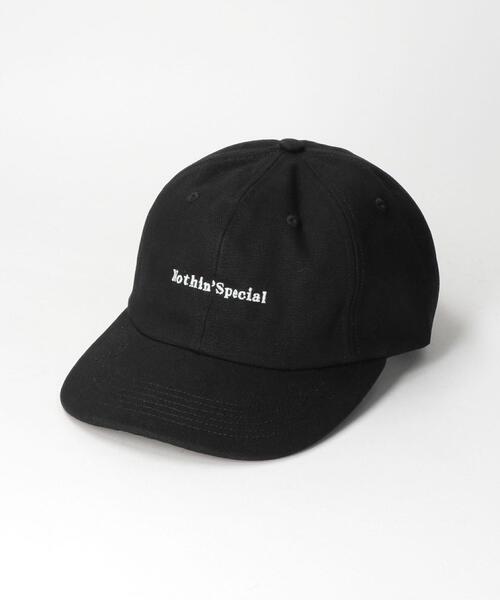 NOTHIN SPECIAL(ナッシンスペシャル)の「<NOTHIN SPECIAL(ナッシンスペシャル)> LOGO CAP/キャップ(キャップ・メンズ・ライトグレー/ブラック・FREE)」の2枚目の写真