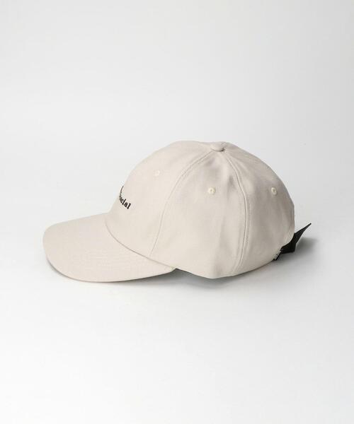 NOTHIN SPECIAL(ナッシンスペシャル)の「<NOTHIN SPECIAL(ナッシンスペシャル)> LOGO CAP/キャップ(キャップ・メンズ・ライトグレー/ブラック・FREE)」の6枚目の写真