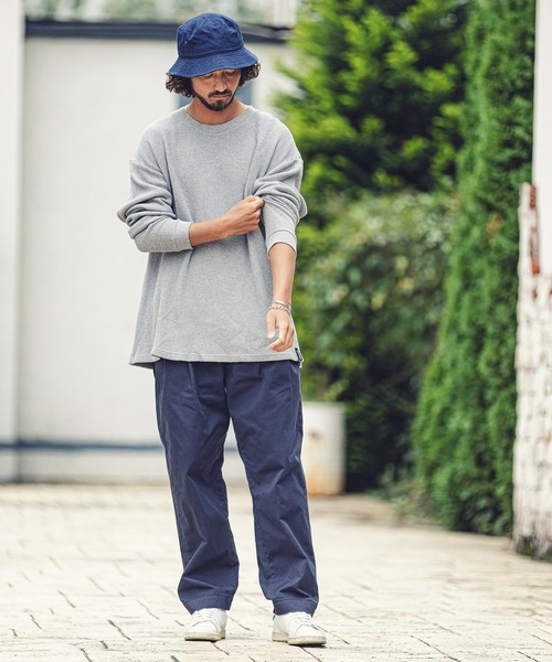 MARBLES（マーブルズ）の「mlt3662-HQ WAFFLE L-SL TEE カットソー（Tシャツ/カットソー・メンズ・ネイビー/トップグレー/ベージュ/ブラウン・XL/M/L/S）」の11枚目の写真