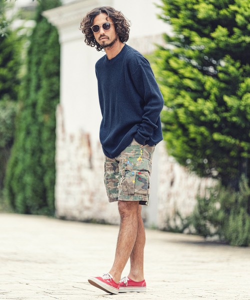 MARBLES（マーブルズ）の「mlt3662-HQ WAFFLE L-SL TEE カットソー（Tシャツ/カットソー・メンズ・ネイビー/トップグレー/ベージュ/ブラウン・XL/M/L/S）」の16枚目の写真